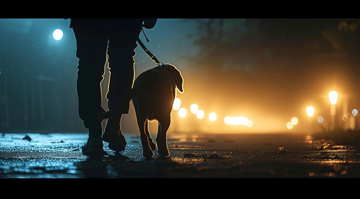Sicherheit im Dunkeln – Tipps für das nächtliche Gassi gehen mit deinem Hund